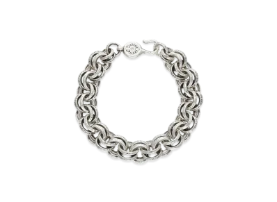 Chrome Hearts #1 Double B Ring Bracelet "Silver"