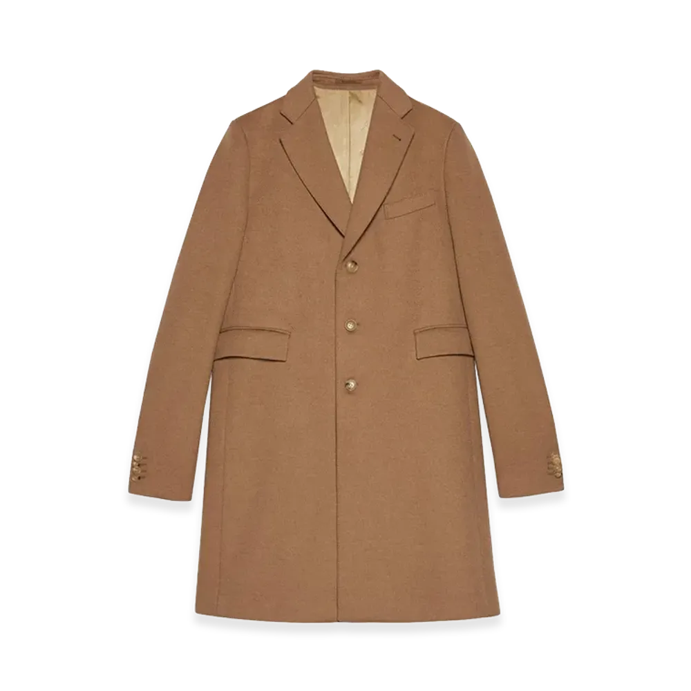 GUCCI 'Gucci Città' Coat "Beige"