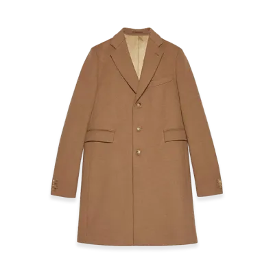 GUCCI 'Gucci Città' Coat "Beige"