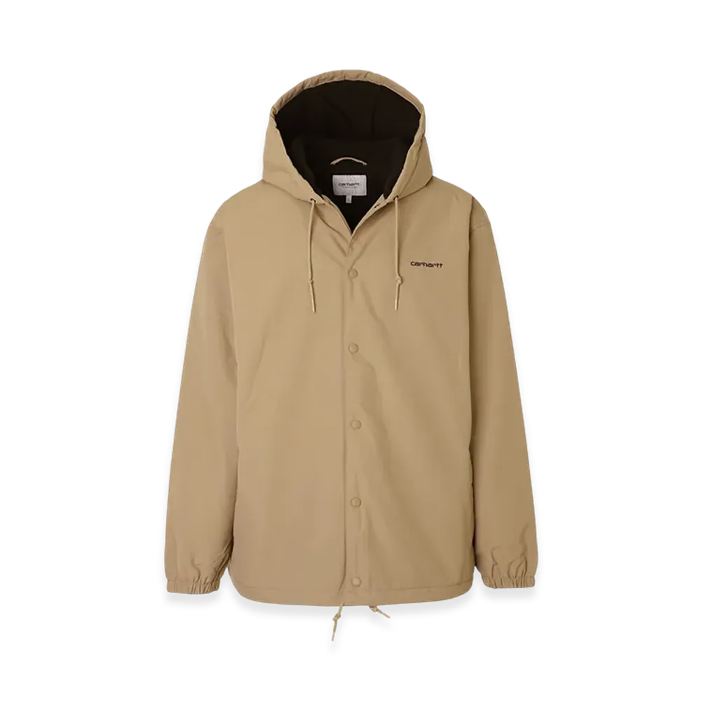 Carhartt WIP Hooded Coach Jacket "Cypress/Black"