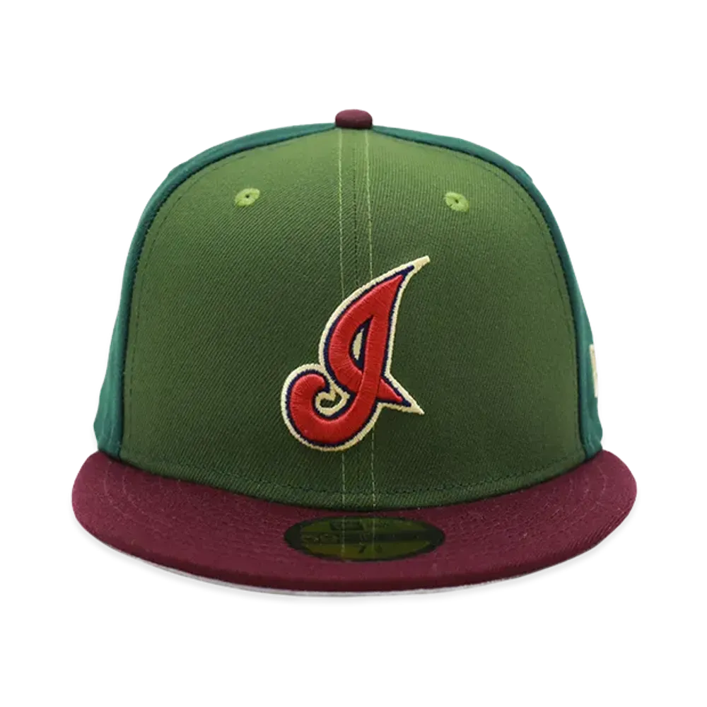 NEW ERA x THE CAP 5950 Cleveland Indians Rifle "Green/Dark Green"