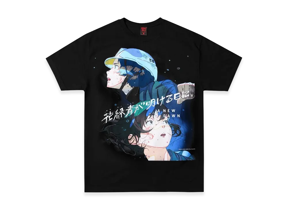 Geeks Rule x A NEW DAWN 15 Silkscreen Printing T Shirt "Black"