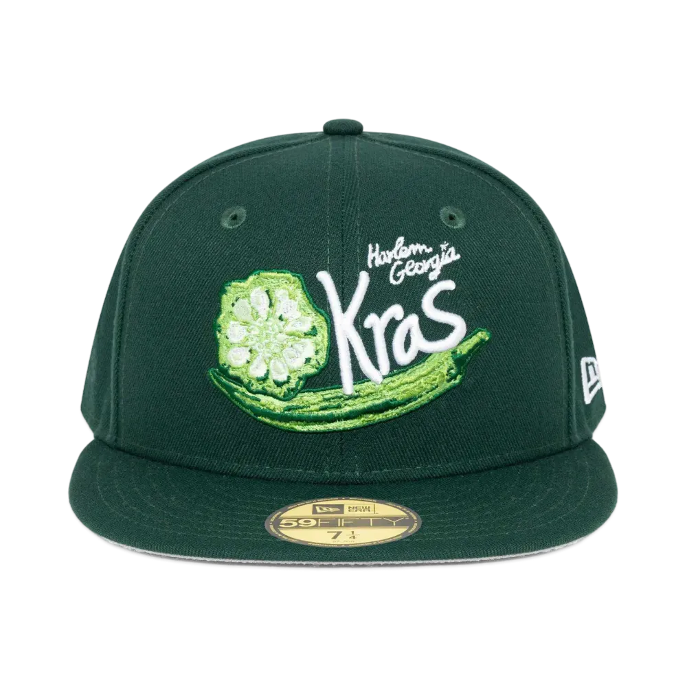 DENIM TEARS x New Era The Harlem Georgia Okras 59Fifty "Green"