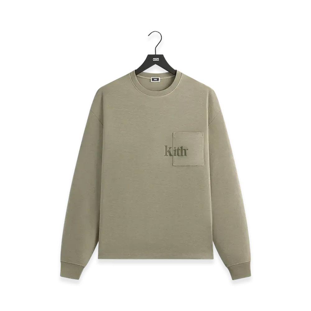 Kith Long Sleeve Quinn Tee "Haze"