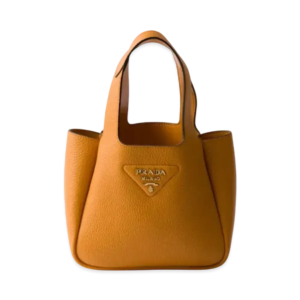 PRADA Leather Mini Handbag "Amber"