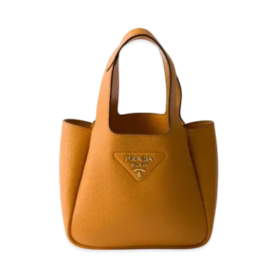PRADA Leather Mini Handbag "Amber"