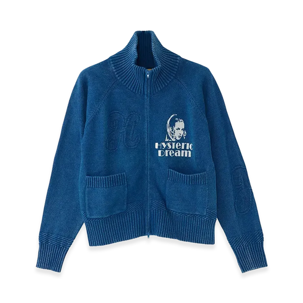 HYSTERIC GLAMOUR Women's HYSTERIC DREAM Jacket "Dark Indigo Blue"