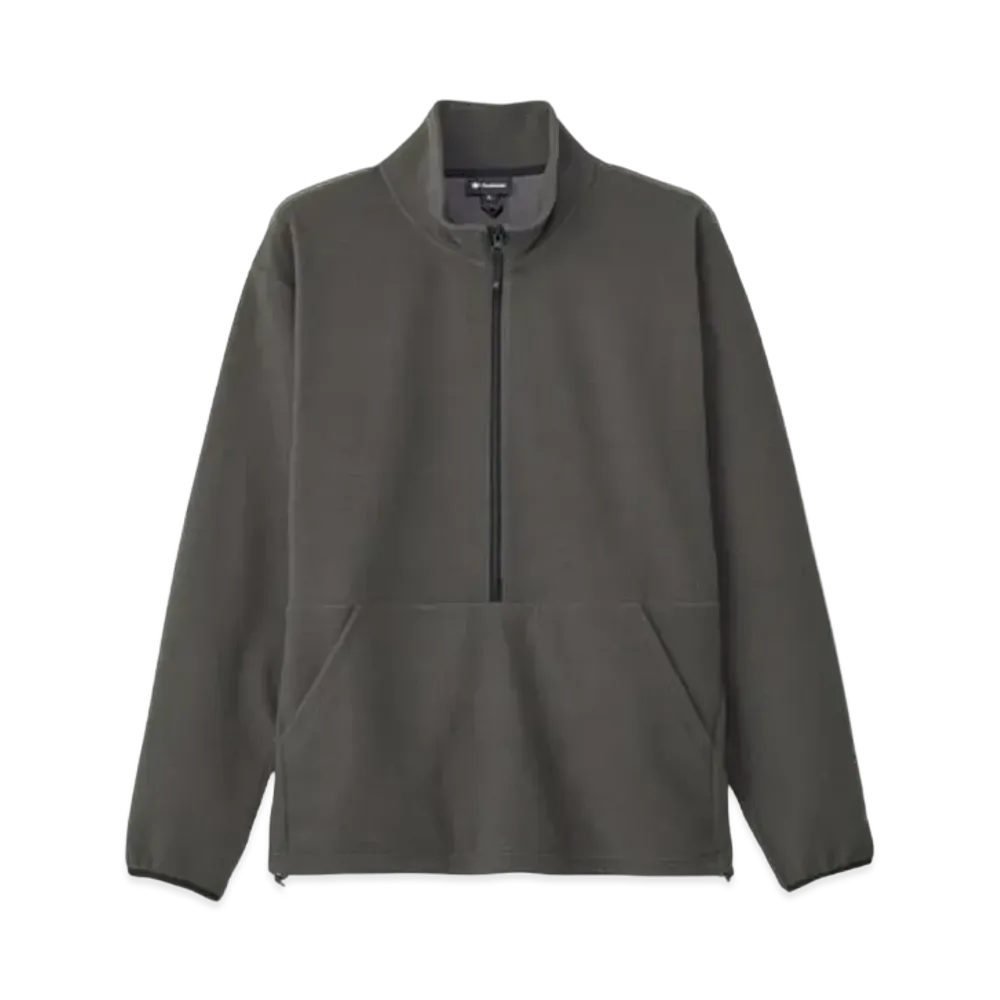 Goldwin Polartec Power Stretch Half Zip Pullover (Unisex) "Shadow Gray"