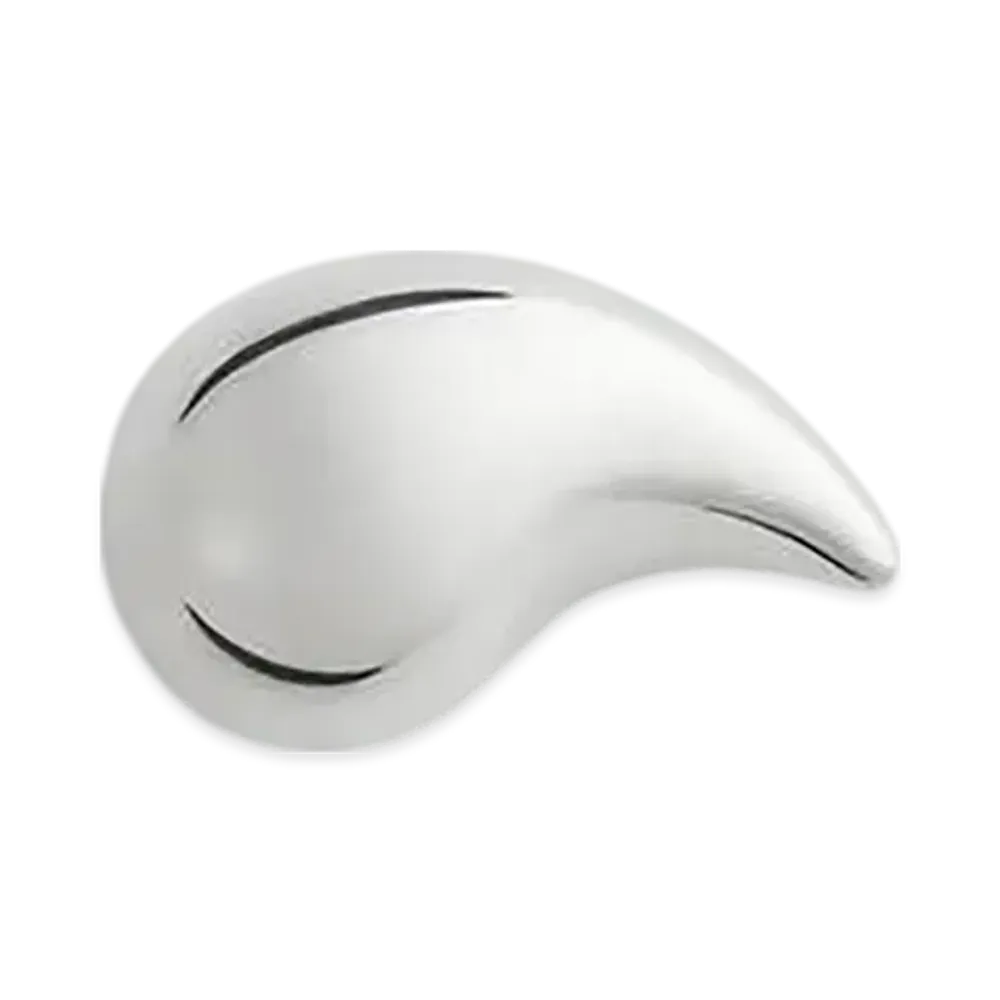 Bottega Veneta Large Drop Brooch "Silver"