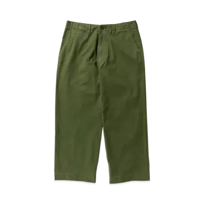 BEAMS MIL Trousers Herringbone "Olive"