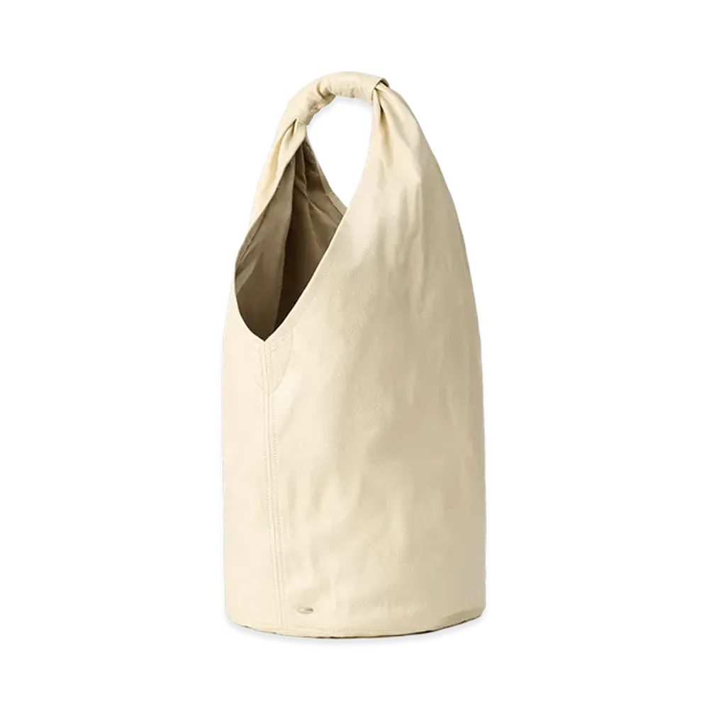 OUR LEGACY Drip Bag "Deep Ecru Leather"