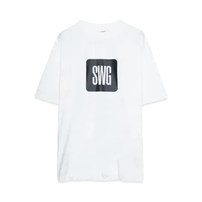 SWAGGER SWG BOX LOGO TS "WHITE"