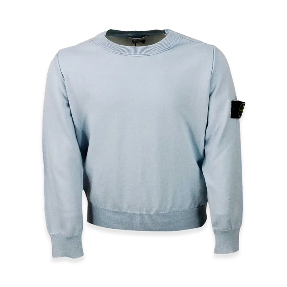 Stone Island Kids Crewneck "Light Blue"