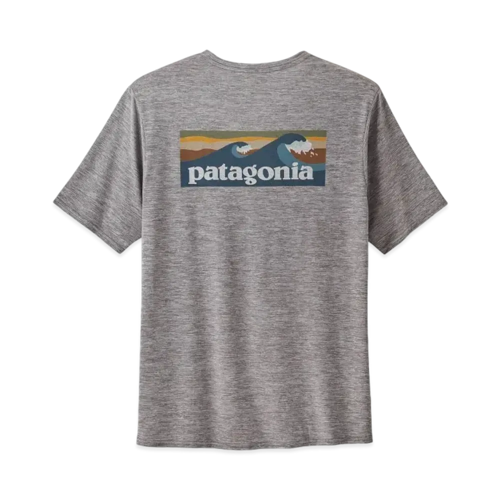Patagonia Men's Cap Cool Daily Graphic Shirt "Grey"