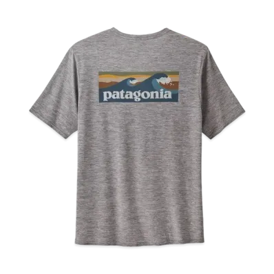Patagonia Men's Cap Cool Daily Graphic Shirt "Grey"