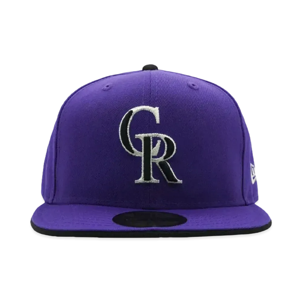 NEW ERA 59FIFTY MLB On-Field Colorado Rockies Alternate 2 "TRUE PURPLE"