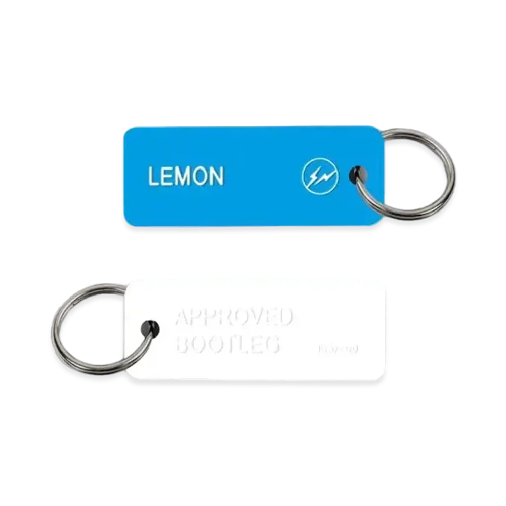 FRAGMENT LEMON Keytag "Light Blue"