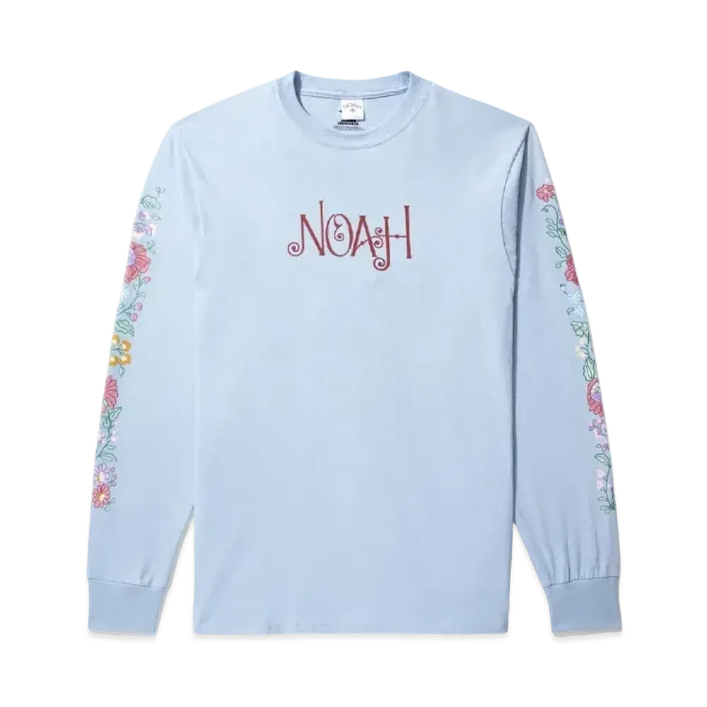 Noah x Jimi Hendrix Flowers Tee "Light Blue"