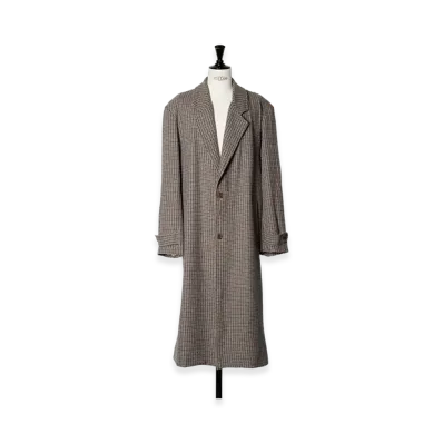 KAMIYA Tweed Coat "Beige"