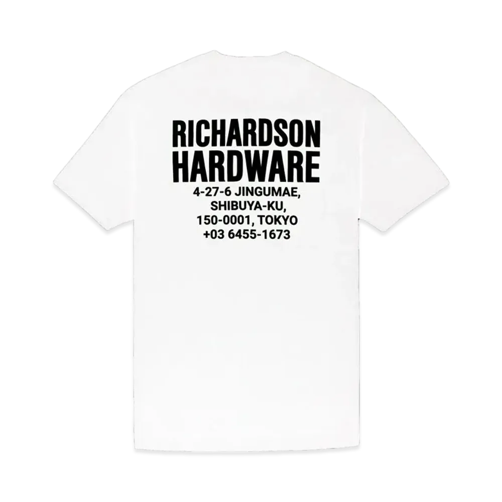 Richardson HARDWARE TOKYO T-SHIRT "White"