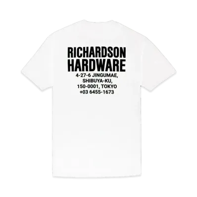 Richardson HARDWARE TOKYO T-SHIRT "White"