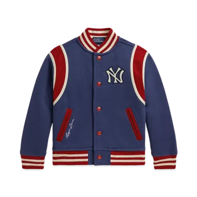 Polo Ralph Lauren x MLB Yankees Fleece Jacket "Light Navy"