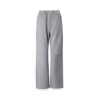 FEELS. Suede Touch Pants "Light Gray"