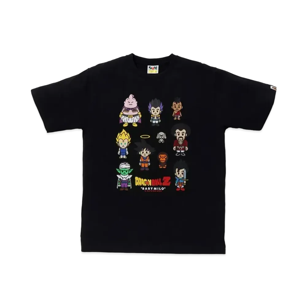A BATHING APE x DRAGON BALL Z Baby Milo Tee "Black"