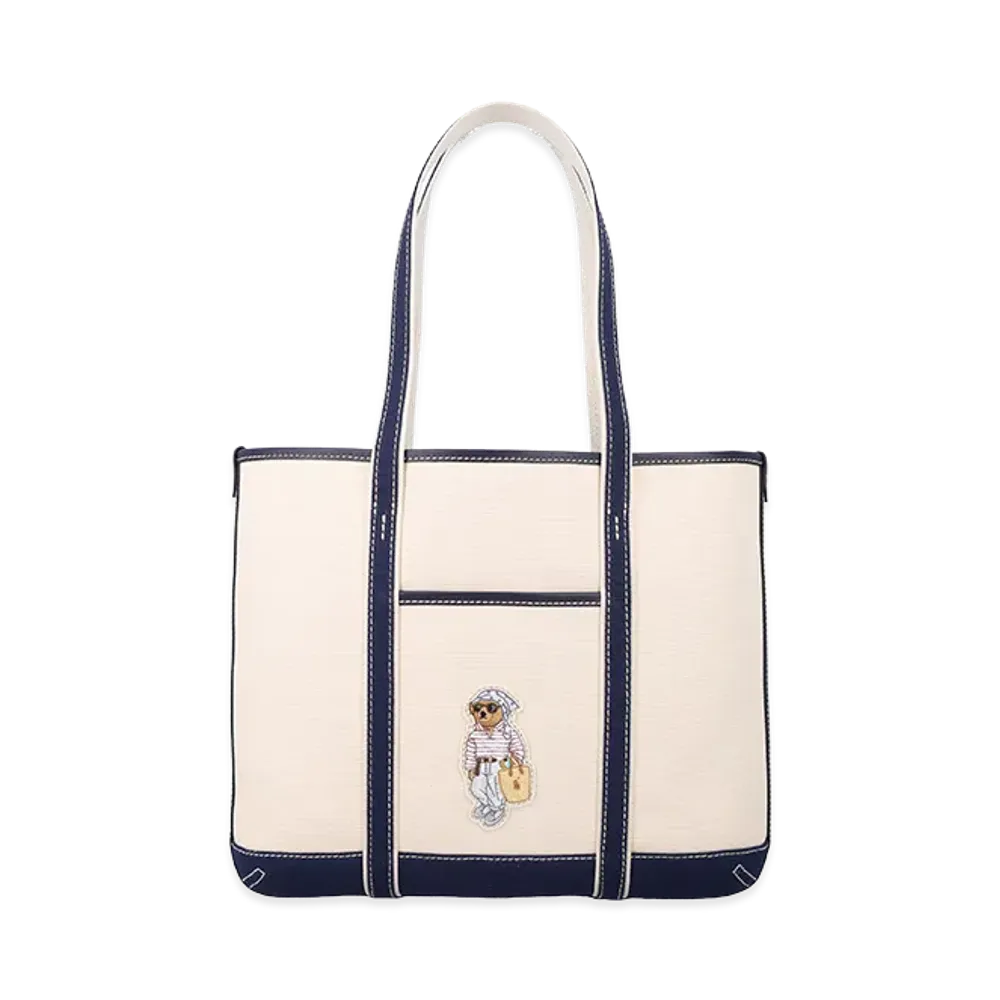 Polo Ralph Lauren Women's Bags "Beige/Navy"