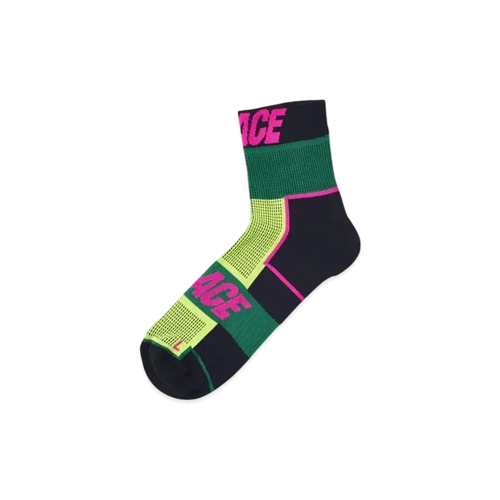 PALACE P-TECH SOCK "Black / Yellow / Green"