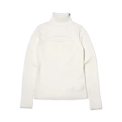 atmos pink Docking Knit Tops "White"