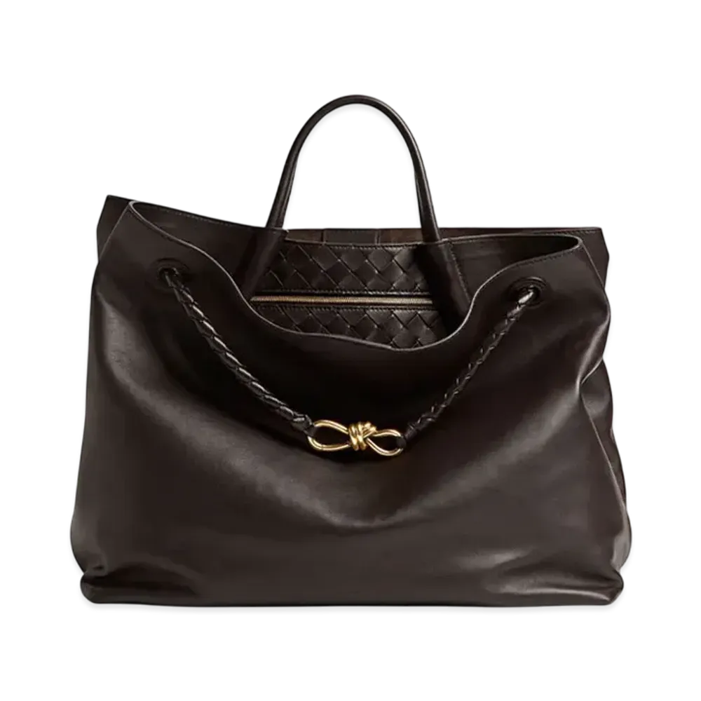 Bottega Veneta Large Andiamo "Fondente"