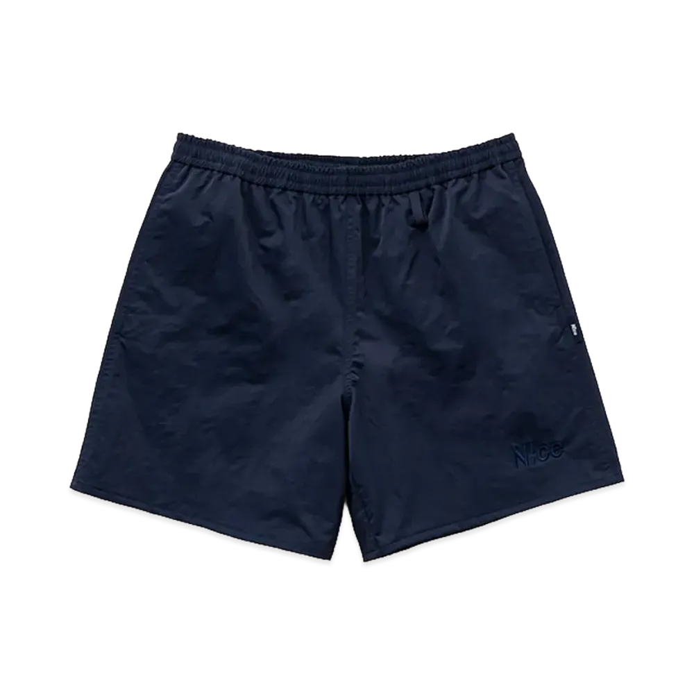 N!ce Nylon Half Pants "Navy"