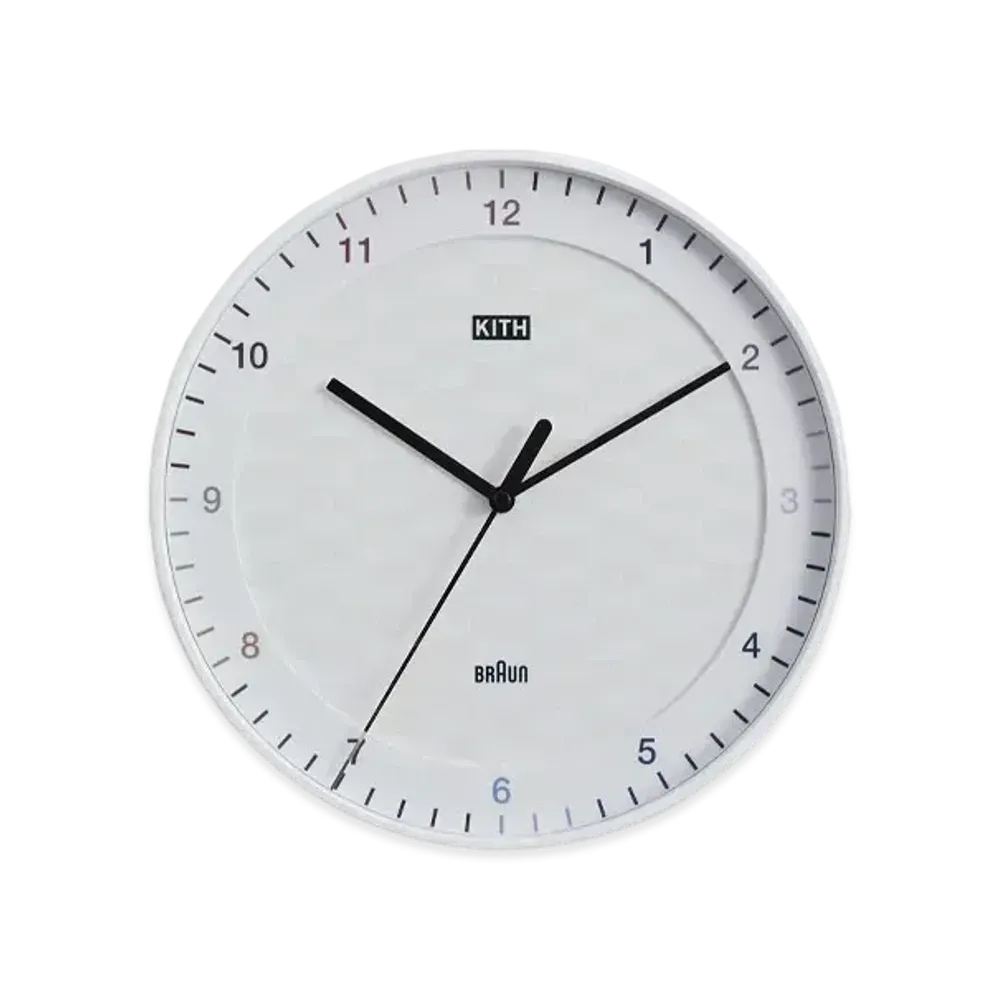 Kith Kithmas for Braun BC17 Wall Clock "White"