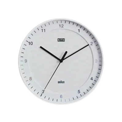 Kith Kithmas for Braun BC17 Wall Clock "White"