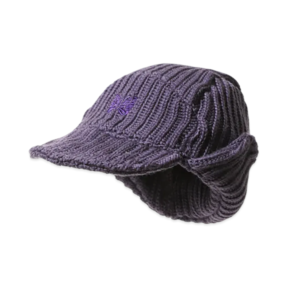 NEEDLES Bird Shooting Cap - Merino Wool "Purple"