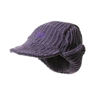 NEEDLES Bird Shooting Cap - Merino Wool "Purple"