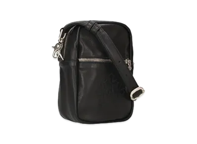 Chrome Hearts TAKA MINI Cemetery Cross Patch Leather Shoulder Bag "Black"