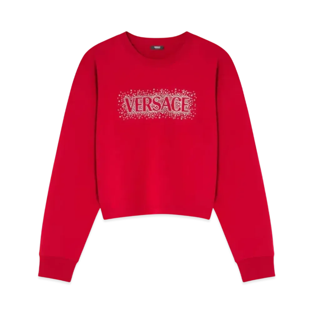 Versace Cielo Stellato Sweatshirt "Red"