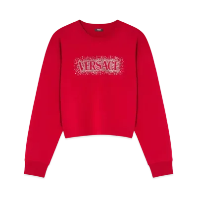 Versace Cielo Stellato Sweatshirt "Red"