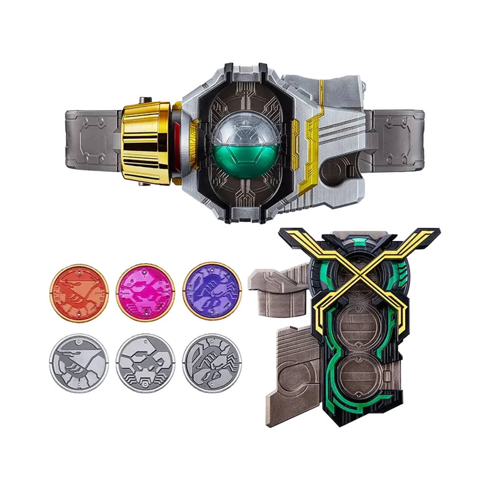BANDAI "COMPLETE SELECTION MODIFICATION" -KAMEN RIDER OOO- Birth Driver & X Unit