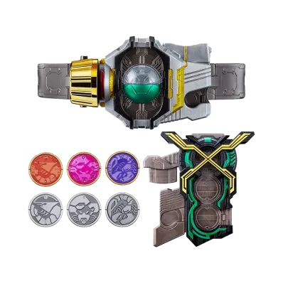 BANDAI "COMPLETE SELECTION MODIFICATION" -KAMEN RIDER OOO- Birth Driver & X Unit