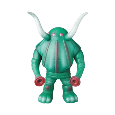 MEDICOM TOY "Toei Retro Sofvi Collection" -Android Kikaider- Green Mammoth