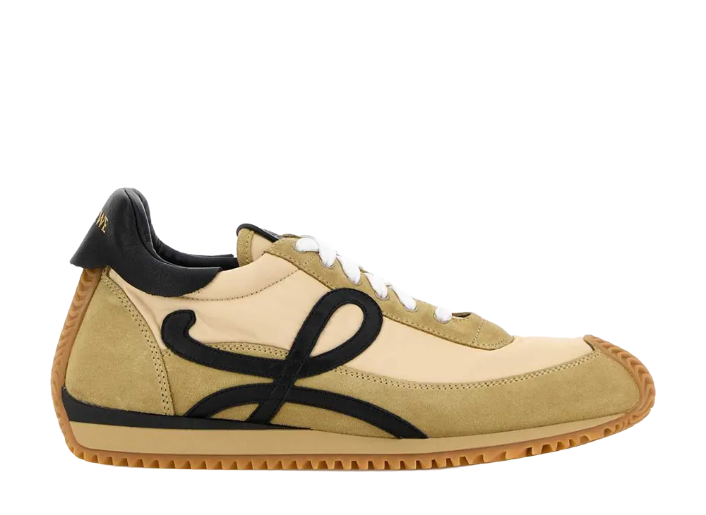 LOEWE Women's Flow Runner 2.0 Sneakers "Gold/Black"