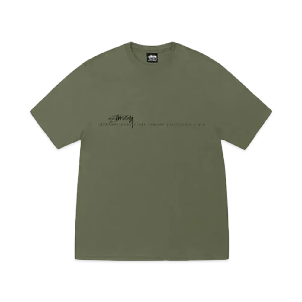 Stussy Smooth 80 Tee "Olive"