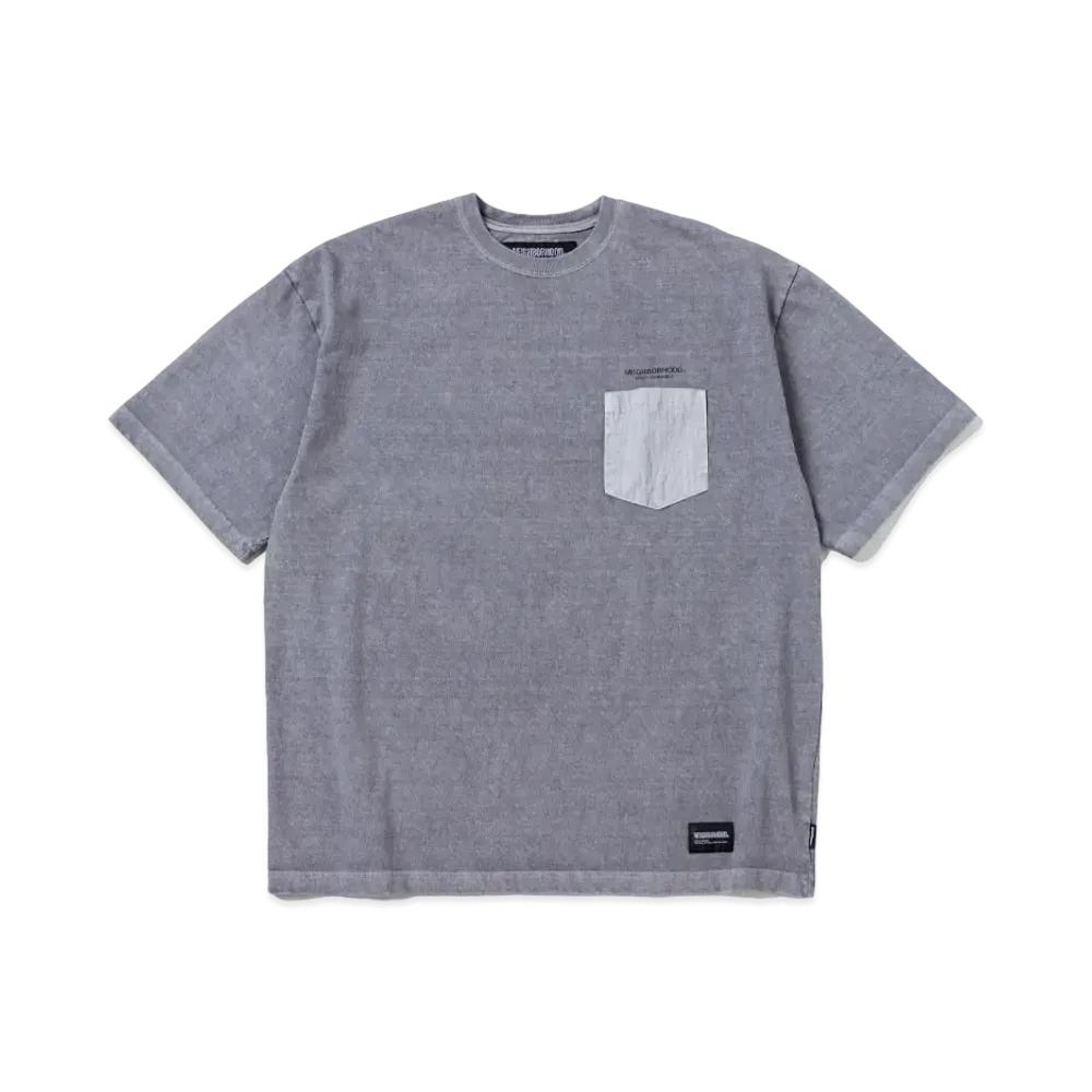 NEIGHBORHOOD Pigment Dyed Crewneck SS "Gray"