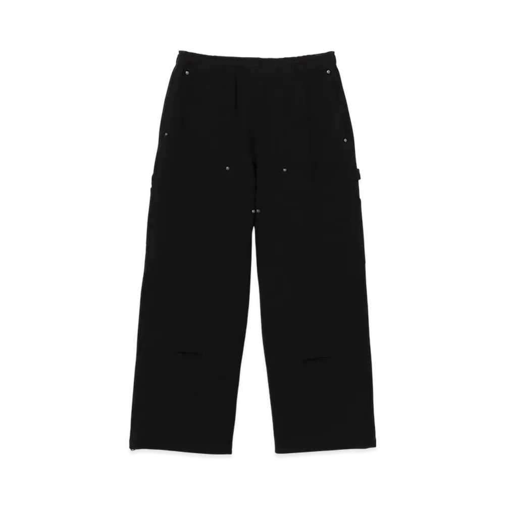 BEAMS Double Knee Sweatpants "Black"