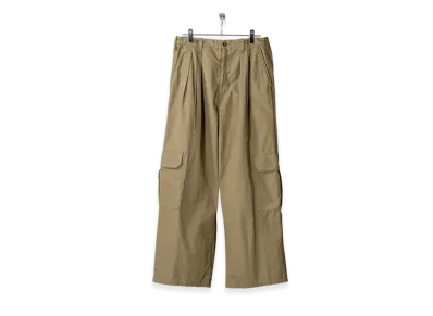 ANCELLM Poplin Cargo Pants "Olive"