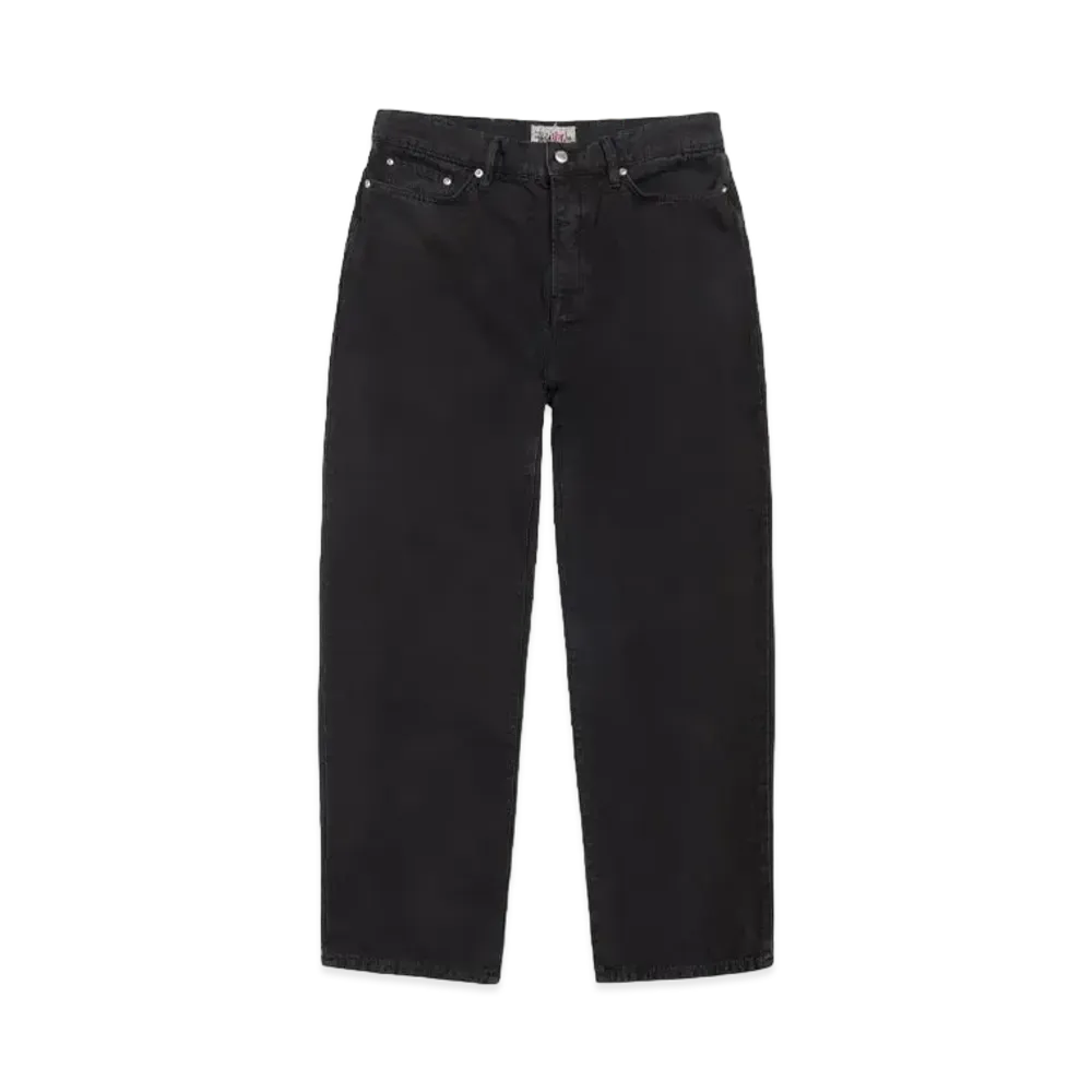 Stussy Big OL Jean Washed Canvas "Black"