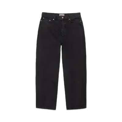 Stussy Big OL Jean Washed Canvas "Black"